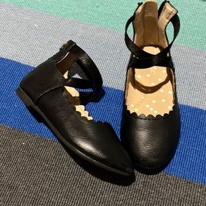 Cat and Jack Black Ballerina Shoes